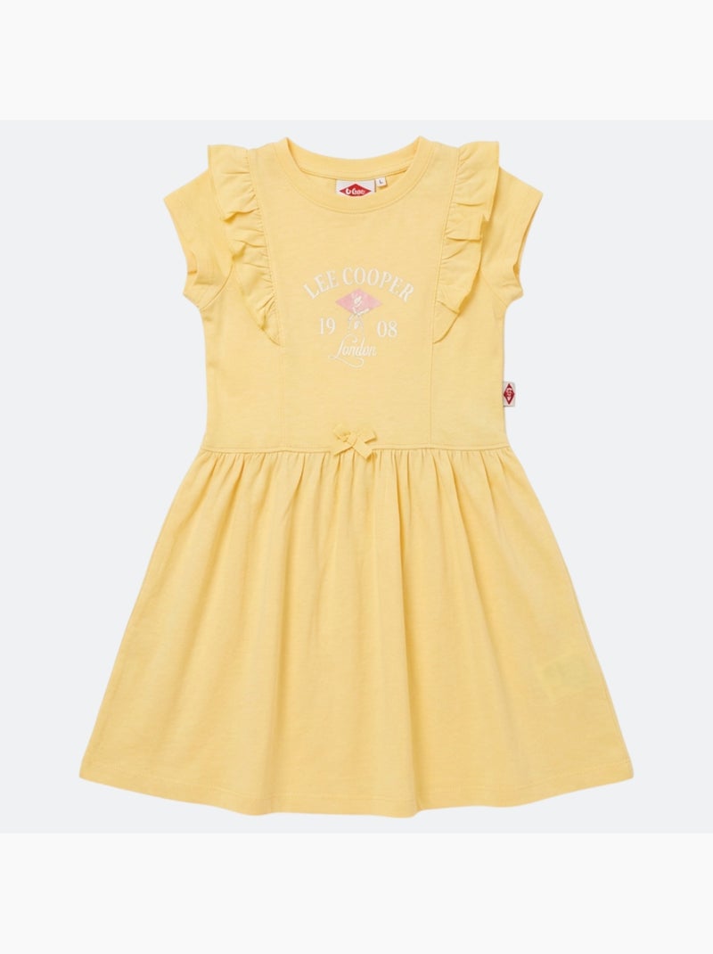 Lee Cooper - Abito bambina a maniche corte Giallo - Kiabi