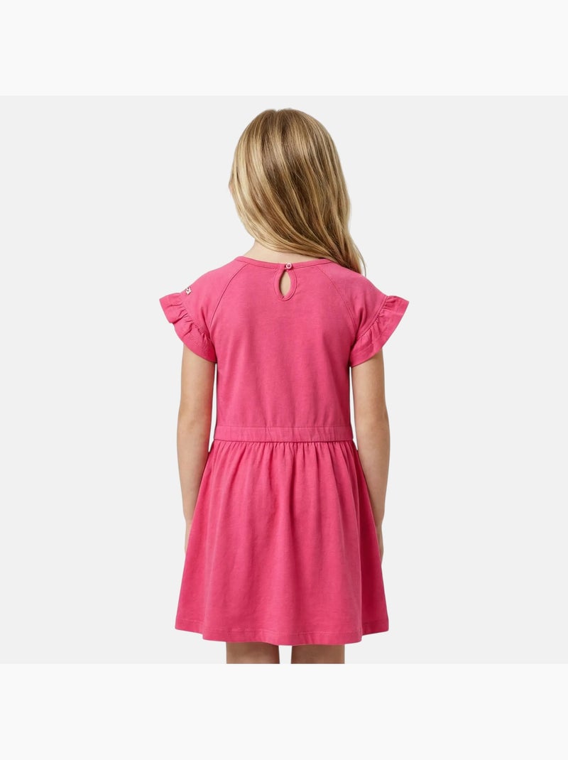 Lee Cooper - Abito bambina a maniche corte Rosa fucsia - Kiabi