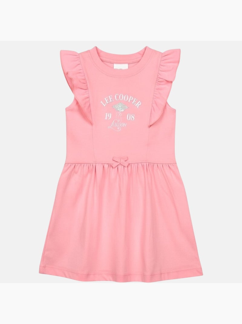 Lee Cooper - Abito bambina a maniche corte Rosa - Kiabi