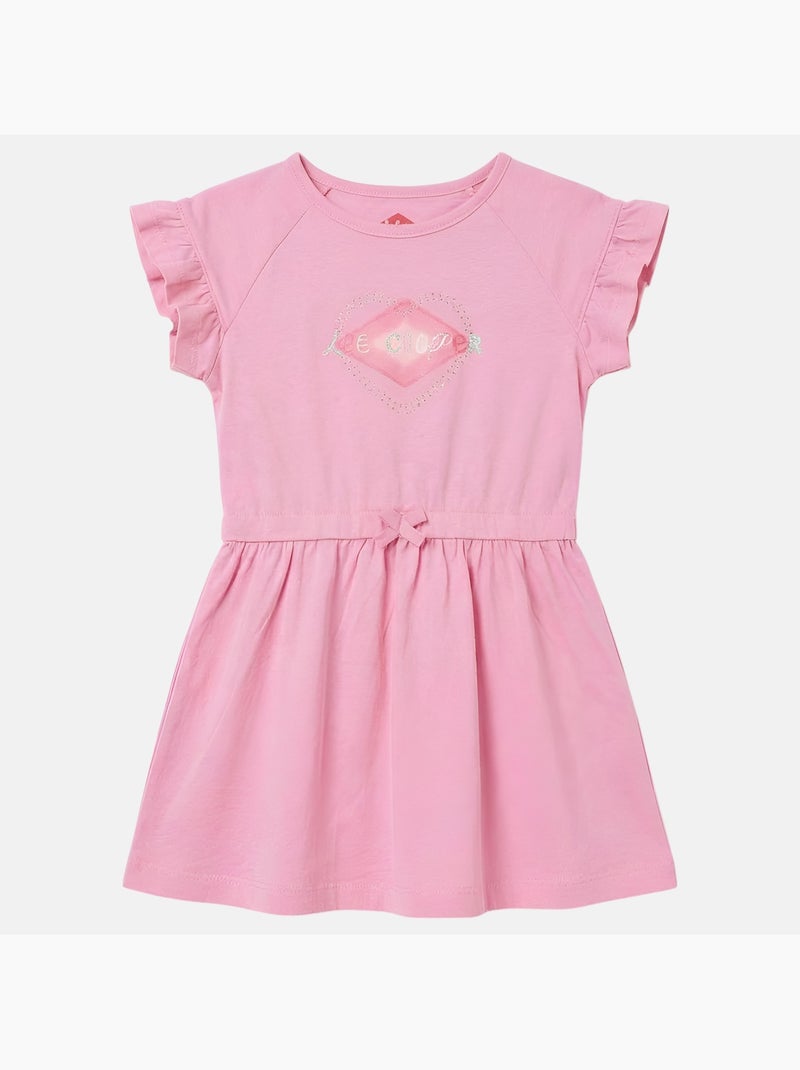 Lee Cooper - Abito bambina a maniche corte Rosa - Kiabi