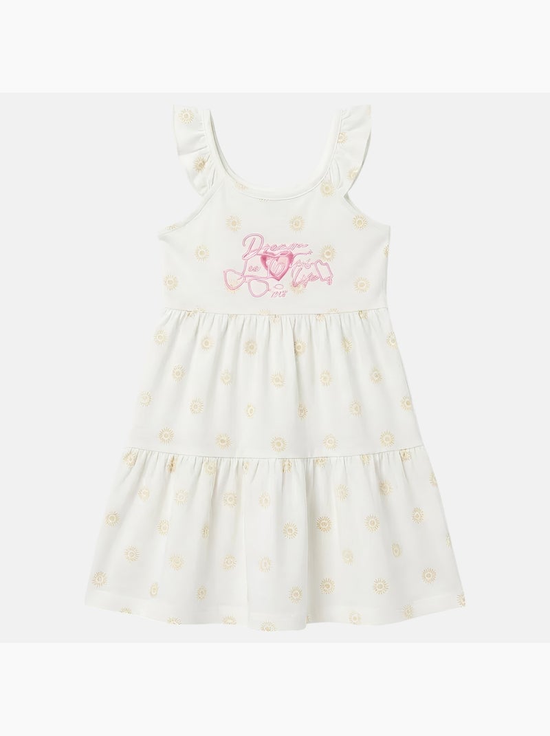 Lee Cooper - Abito bambina senza maniche Bianco - Kiabi