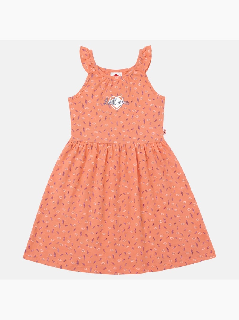 Lee Cooper - Abito bambina senza maniche Salmone - Kiabi