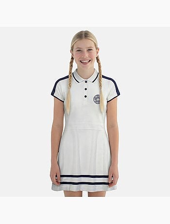 Lee Cooper - Abito bambina stile polo a maniche corte