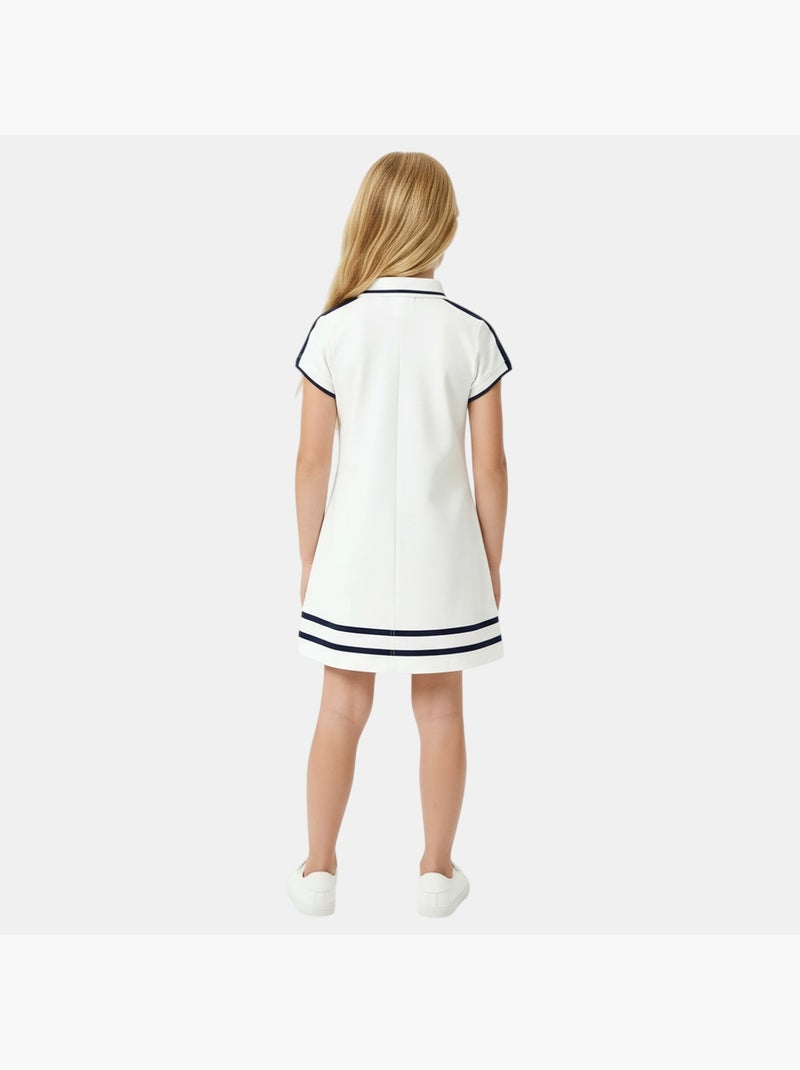 Lee Cooper - Abito bambina stile polo a maniche corte Bianco - Kiabi