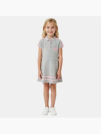 Lee Cooper - Abito bambina stile polo a maniche corte