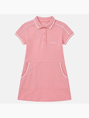 Lee Cooper - Abito bambina stile polo a maniche corte