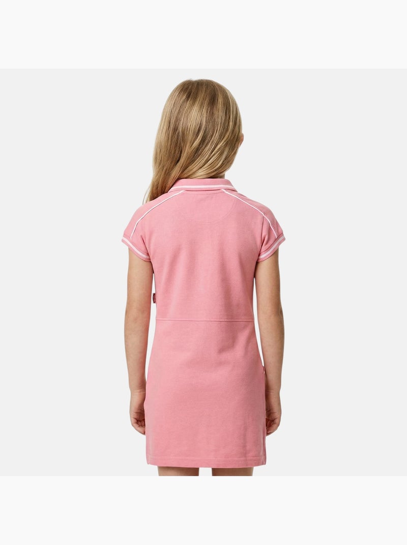 Lee Cooper - Abito bambina stile polo a maniche corte Rosa - Kiabi