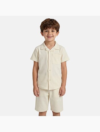 Lee Cooper - Camicia a maniche corte e pantaloncini abbinati