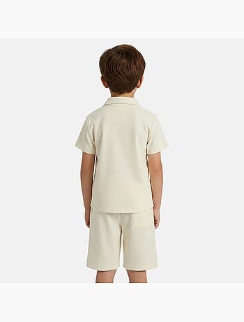Lee Cooper - Camicia a maniche corte e pantaloncini abbinati