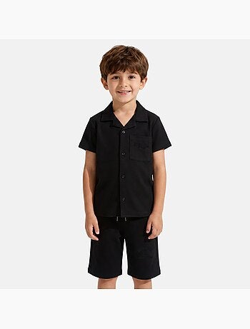 Lee Cooper - Camicia a maniche corte e pantaloncini abbinati