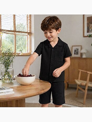 Lee Cooper - Camicia a maniche corte e pantaloncini abbinati