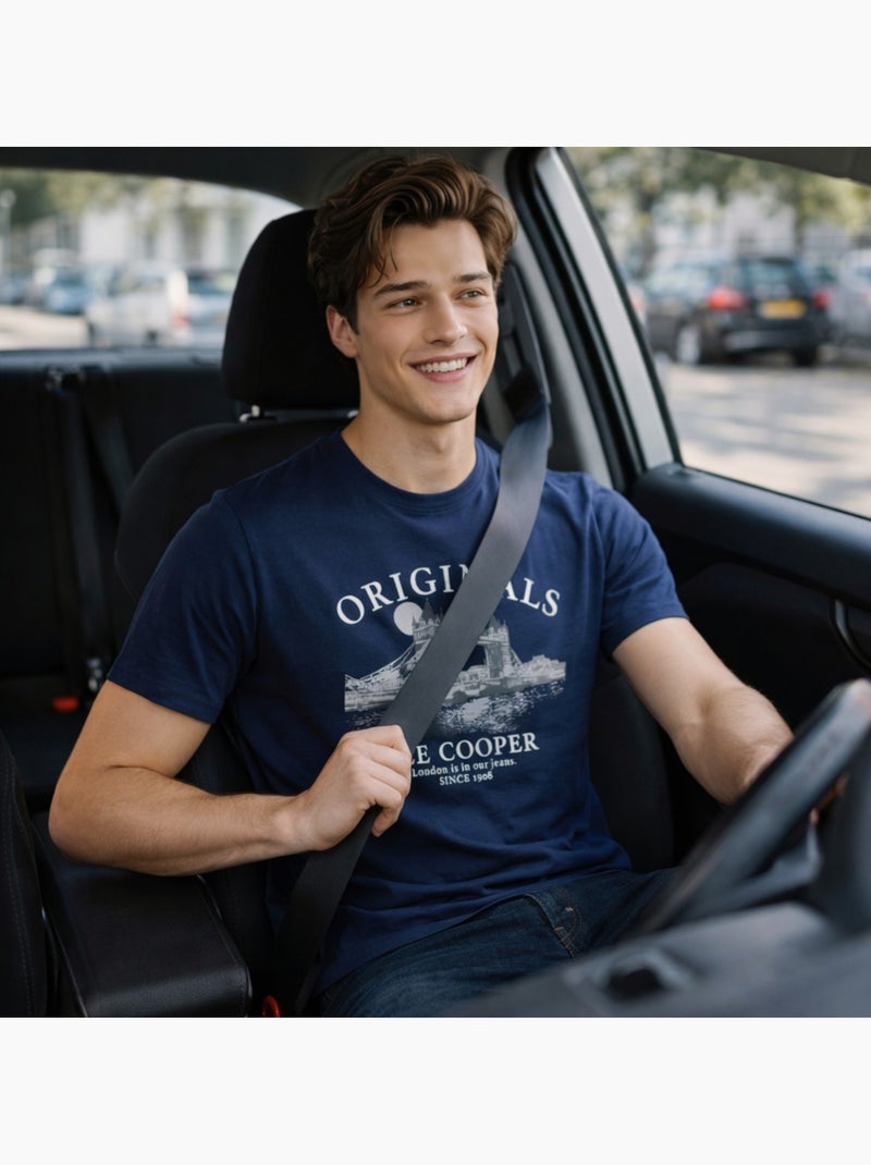 Lee Cooper - Camiseta hombre Blu marino - Kiabi
