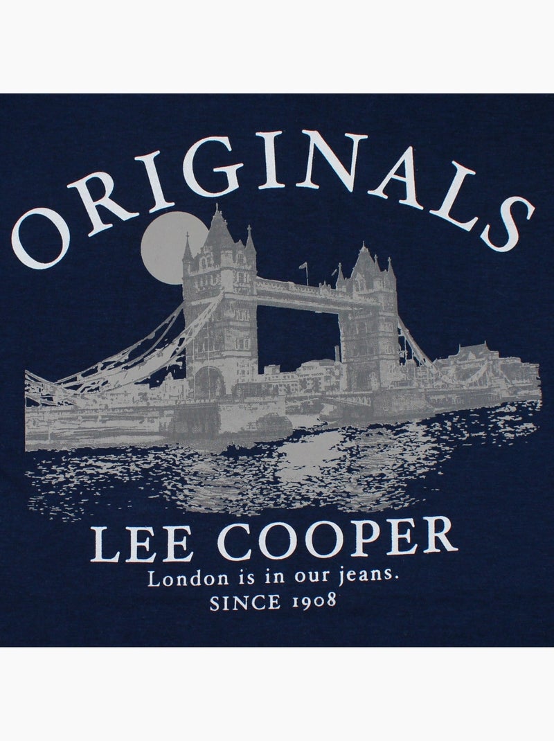 Lee Cooper - Camiseta hombre Blu marino - Kiabi