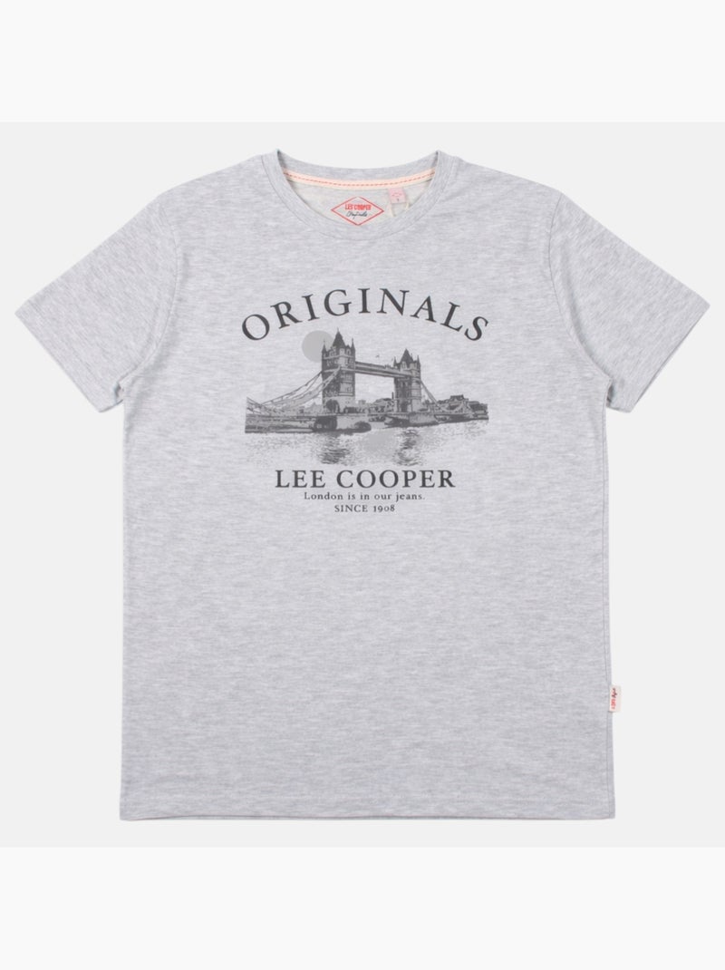 Lee Cooper - Camiseta hombre Grigio - Kiabi