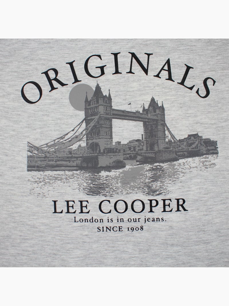 Lee Cooper - Camiseta hombre Grigio - Kiabi
