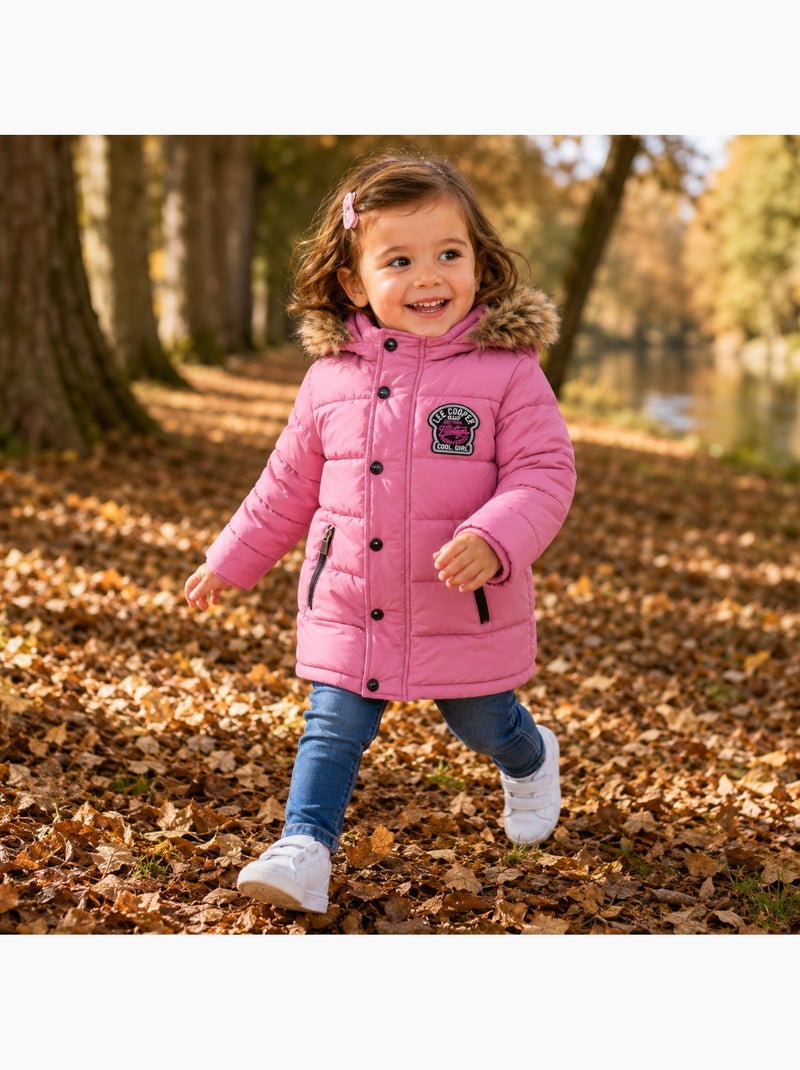 Lee Cooper - Cappotto bambina Rosa - Kiabi