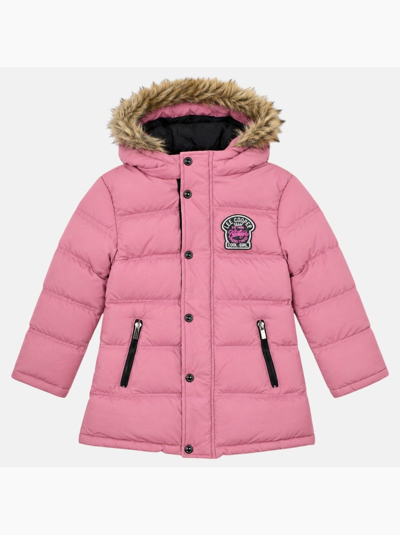Lee Cooper - Cappotto bambina Rosa - Kiabi