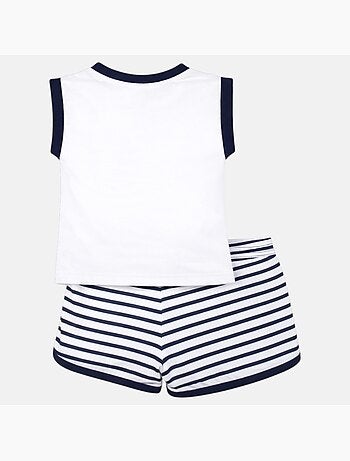 Lee Cooper - Completo bambina composto da canotta e pantaloncino