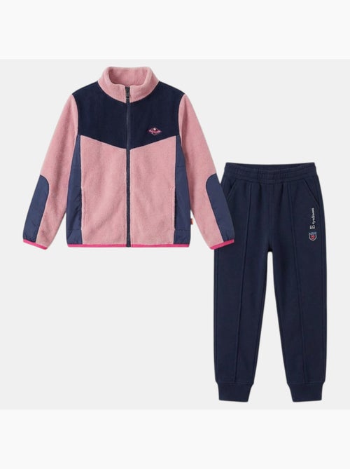 Lee Cooper - Completo bambina composto da giacca con zip e pantaloni jogging - Kiabi