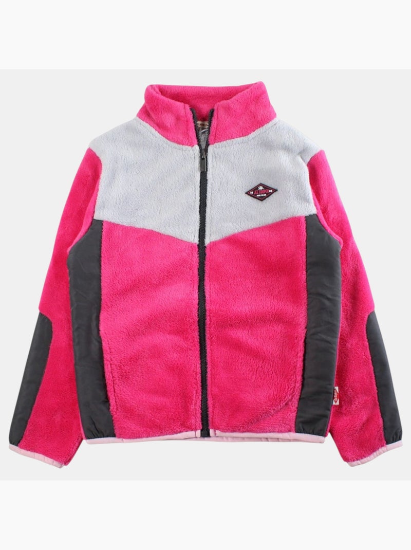 Lee Cooper - Completo bambina composto da giacca con zip e pantaloni jogging Grigio - Kiabi