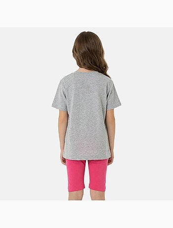 Lee Cooper - Completo bambina maglietta a maniche corte e bermuda