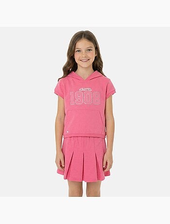 Lee Cooper - Completo bambina maglietta a maniche corte e gonna