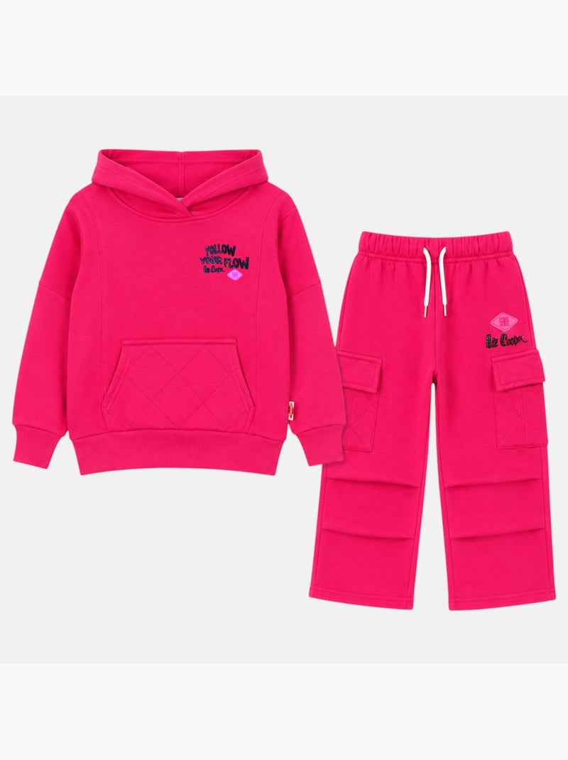 Lee cooper - completo bambina Rosa fucsia - Kiabi