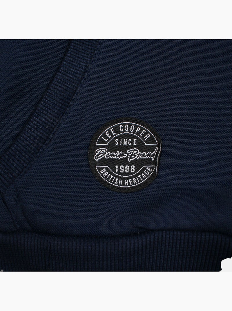 Lee Cooper - Completo bambino composto da felpa con cappuccio e pantaloni Blu marino - Kiabi