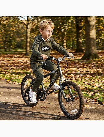 Lee Cooper - Completo bambino composto da felpa con cappuccio e pantaloni