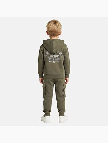 Lee Cooper - Completo bambino composto da felpa con cappuccio e pantaloni