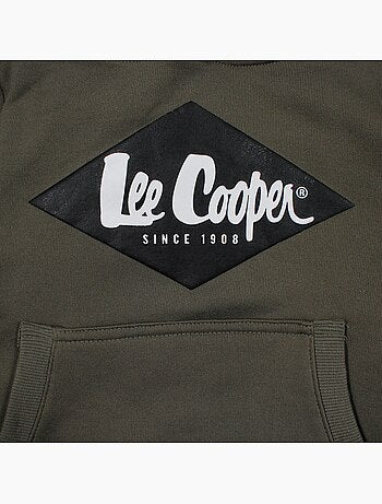 Lee Cooper - Completo bambino composto da felpa con cappuccio e pantaloni