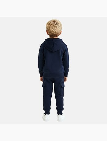 Lee Cooper - Completo bambino composto da felpa con cappuccio e pantaloni cargo
