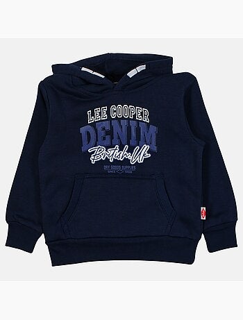 Lee Cooper - Completo bambino composto da felpa con cappuccio e pantaloni cargo