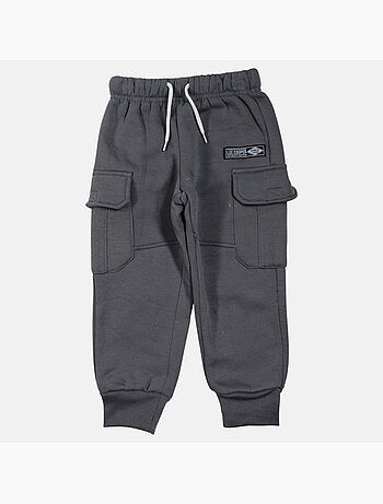 Lee Cooper - Completo bambino composto da felpa con cappuccio e pantaloni cargo