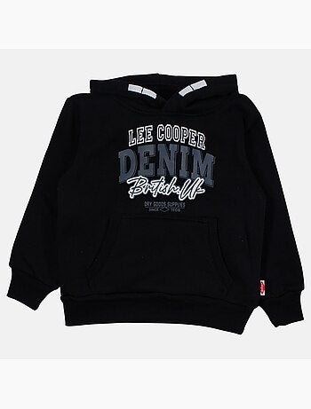 Lee Cooper - Completo bambino composto da felpa con cappuccio e pantaloni cargo