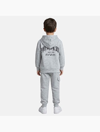 Lee Cooper - Completo bambino composto da felpa con cappuccio e pantaloni