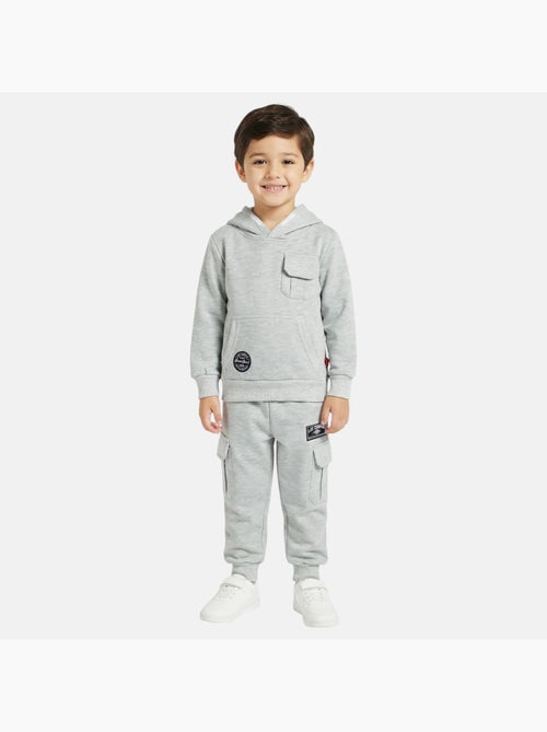 Lee Cooper - Completo bambino composto da felpa con cappuccio e pantaloni - Kiabi