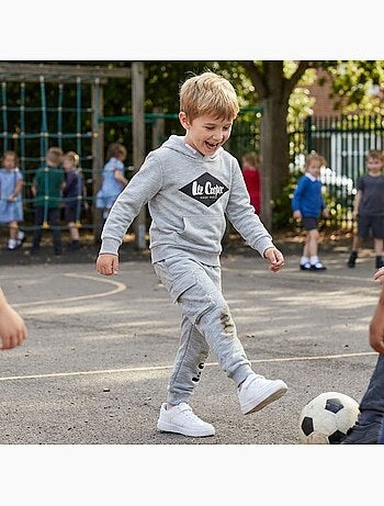 Lee Cooper - Completo bambino composto da felpa con cappuccio e pantaloni