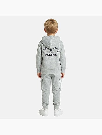 Lee Cooper - Completo bambino composto da felpa con cappuccio e pantaloni