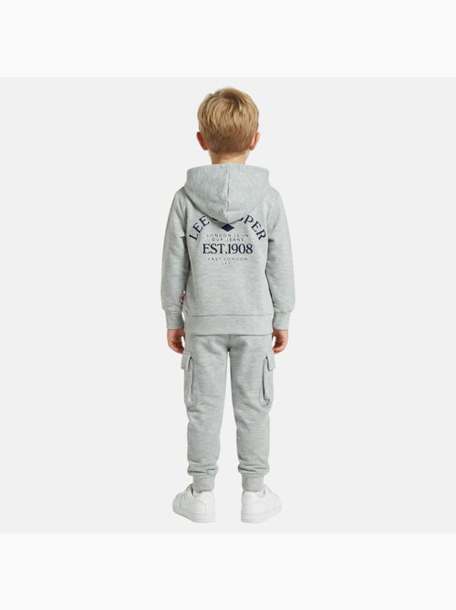 Lee Cooper - Completo bambino composto da felpa con cappuccio e pantaloni - Kiabi