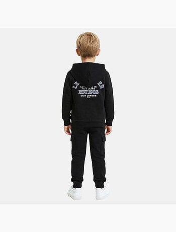Lee Cooper - Completo bambino composto da felpa con cappuccio e pantaloni