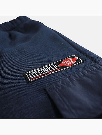 Lee Cooper - Completo bambino composto da felpa con cappuccio e zip e pantalone