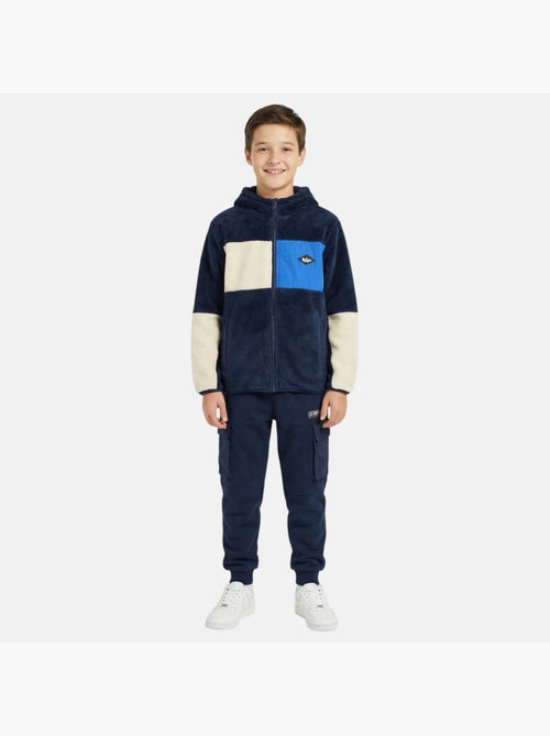 Lee Cooper - Completo bambino composto da felpa con cappuccio e zip e pantalone - Kiabi