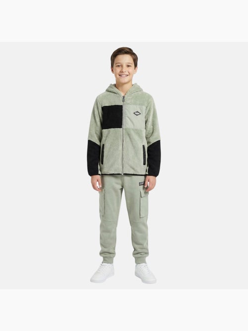 Lee Cooper - Completo bambino composto da felpa con cappuccio e zip e pantalone - Kiabi