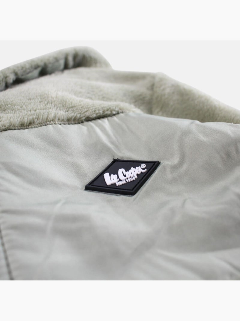 Lee Cooper - Completo bambino composto da felpa con cappuccio e zip e pantalone Grigio - Kiabi