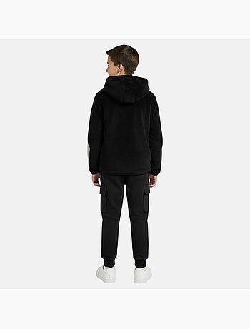 Lee Cooper - Completo bambino composto da felpa con cappuccio e zip e pantalone