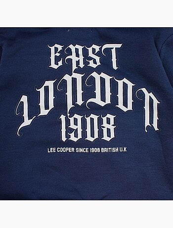 Lee Cooper - Completo bambino composto da giacca con cappuccio e zip e pantaloni