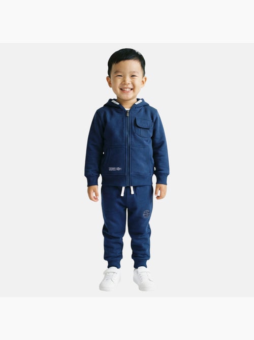 Lee Cooper - Completo bambino composto da giacca con cappuccio e zip e pantaloni - Kiabi