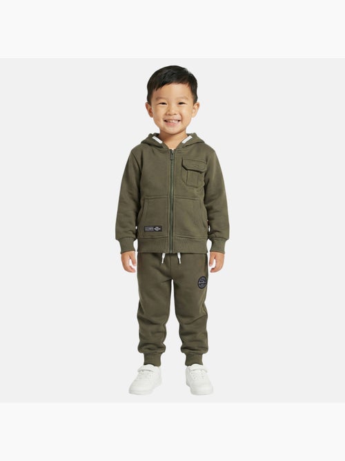 Lee Cooper - Completo bambino composto da giacca con cappuccio e zip e pantaloni - Kiabi