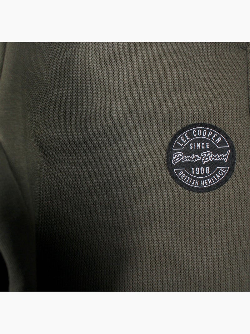 Lee Cooper - Completo bambino composto da giacca con cappuccio e zip e pantaloni Cachi - Kiabi